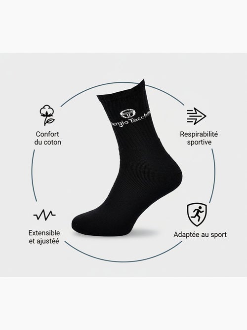 Chaussettes SPORT SERGIO TACCHINI - Pack de 9 Paires - Kiabi