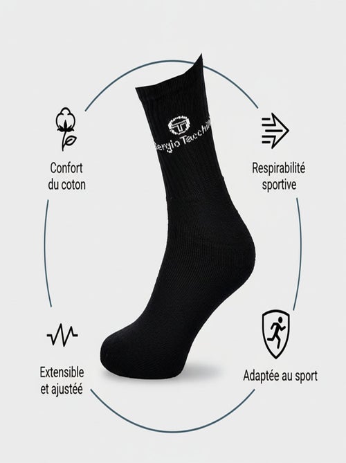Chaussettes SPORT SERGIO TACCHINI - Pack de 9 Paires - Kiabi