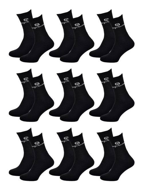 Chaussettes SPORT SERGIO TACCHINI - Pack de 9 Paires - Kiabi