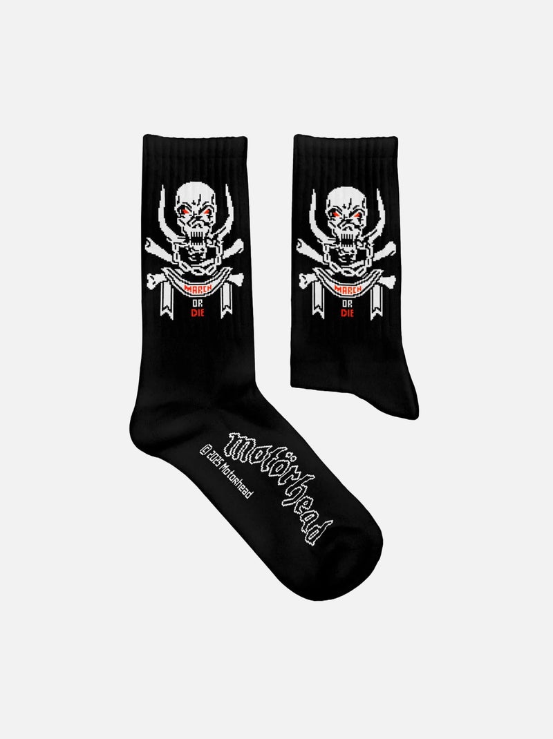 Chaussettes Sport Sock Affairs Motorhead, March Or Die Noir - Kiabi