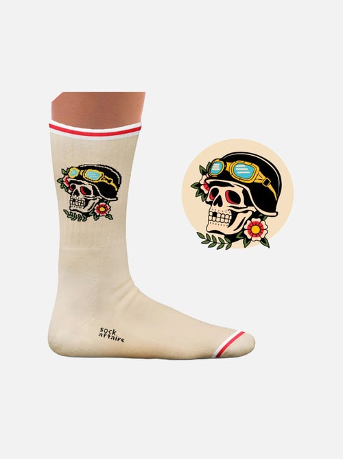 Chaussettes Sport Sock Affairs Tatouage Symbole Américain - Kiabi