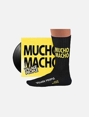 Chaussettes sport Village People, Mucho Macho