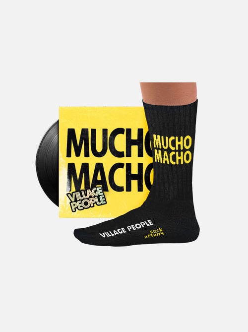 Chaussettes sport Village People, Mucho Macho - Kiabi