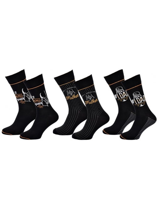 Chaussettes Star Wars - Pack de 3 - Kiabi