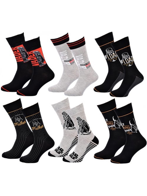 Chaussettes Star Wars - Pack de 6 - Kiabi