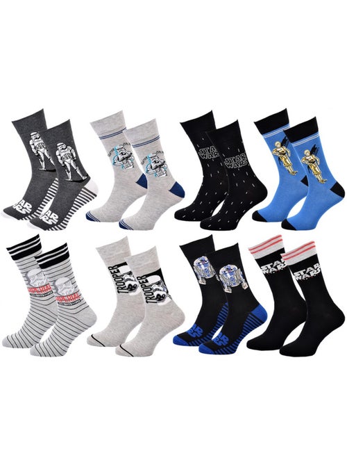 Chaussettes Star Wars - Pack de 8 - Kiabi