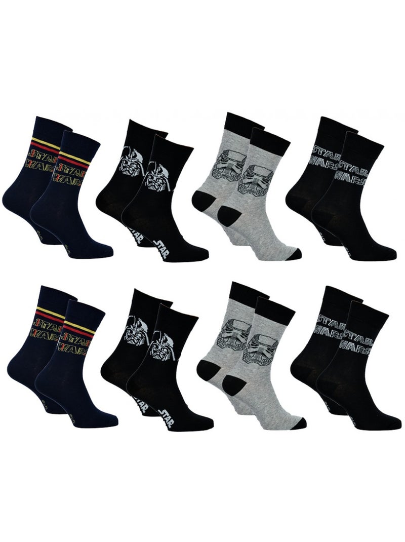 Chaussettes Star Wars - Pack de 8 Multicolore - Kiabi
