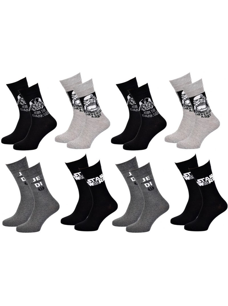 Chaussettes Star Wars - Pack de 8 Multicolore - Kiabi