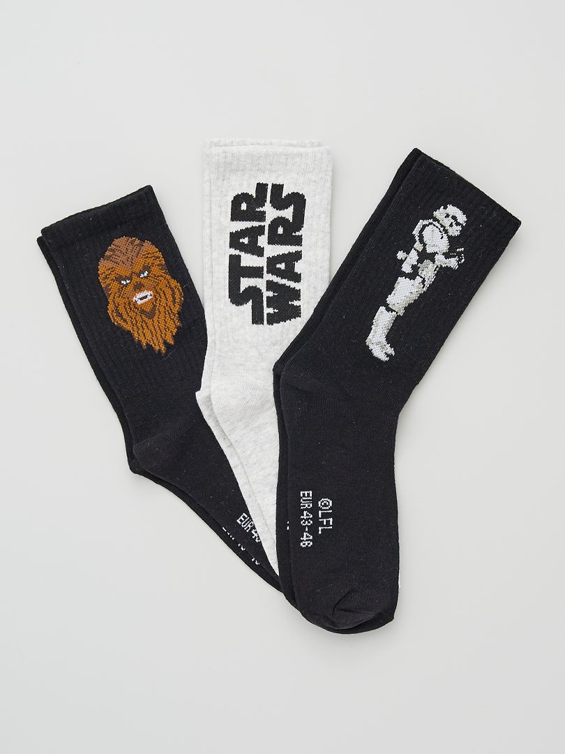 CHAUSSETTES homme STAR WARS CHEBACCA 39 42 45 Paires FANTAISIE NEUF