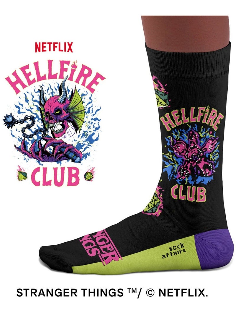 Chaussettes Stranger Things Demogorgon Rouge - Kiabi