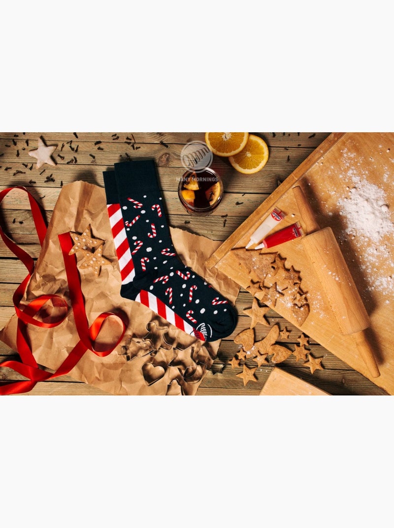 Chaussettes Sweet Xmas Bleu marine - Kiabi