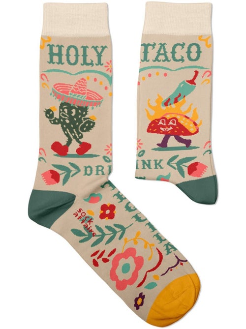 Chaussettes Tacos Mexicains - Kiabi
