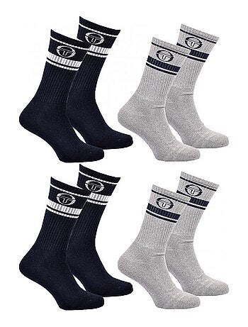Chaussettes TENNIS SERGIO TACCHINI Lot de 4 Paires