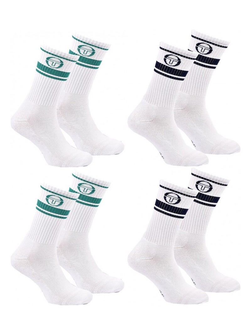 Chaussettes TENNIS SERGIO TACCHINI Multicolore - Kiabi