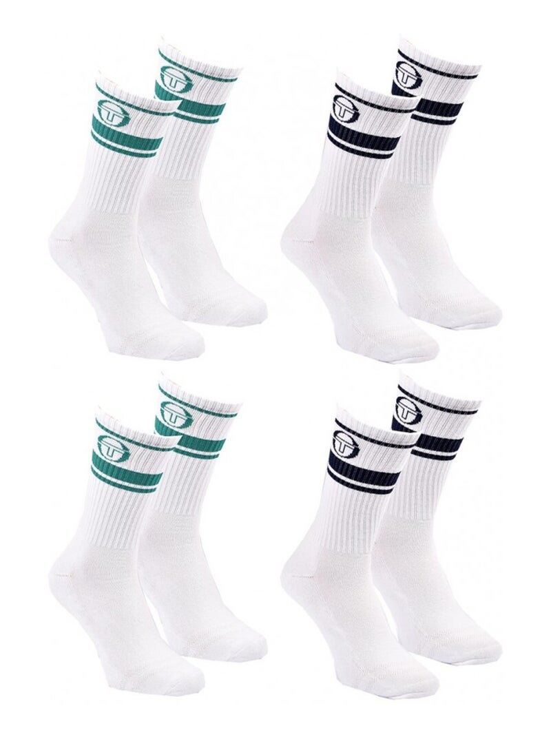 Chaussettes TENNIS SERGIO TACCHINI Multicolore - Kiabi