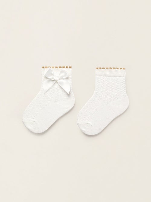 Chaussettes texturées - Kiabi
