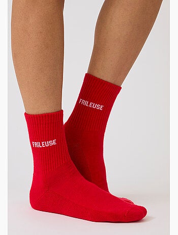 Chaussettes thermolactyl message frileuse - damart