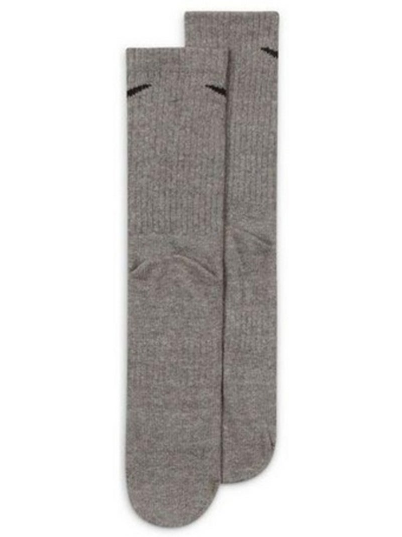 Chaussettes tous les jours motif/style logo - nike Blanc Noir Gris - Kiabi