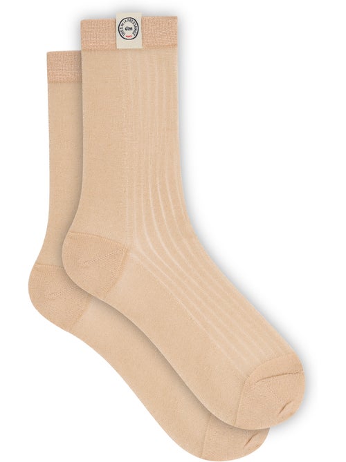 Chaussettes transparentes Dim x Inès de La Fressange - Kiabi