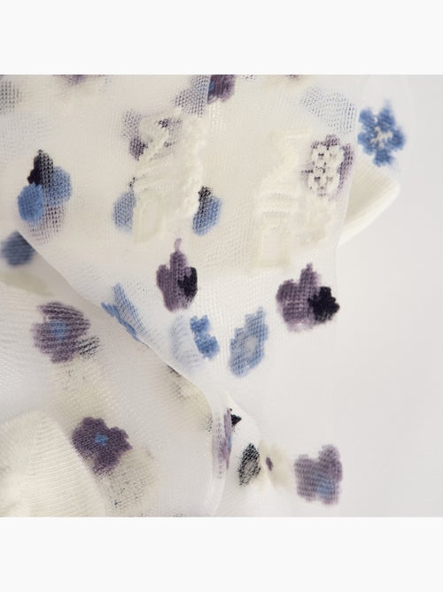 Chaussettes transparentes Socks Petal - Kiabi