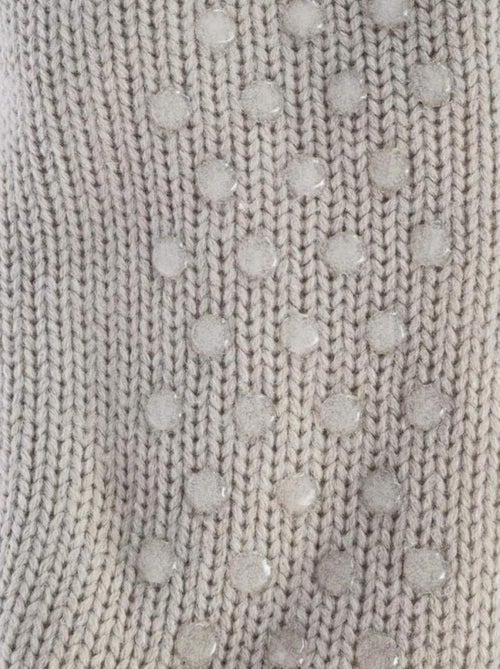 Chaussettes tricot taille unique gris - Kiabi