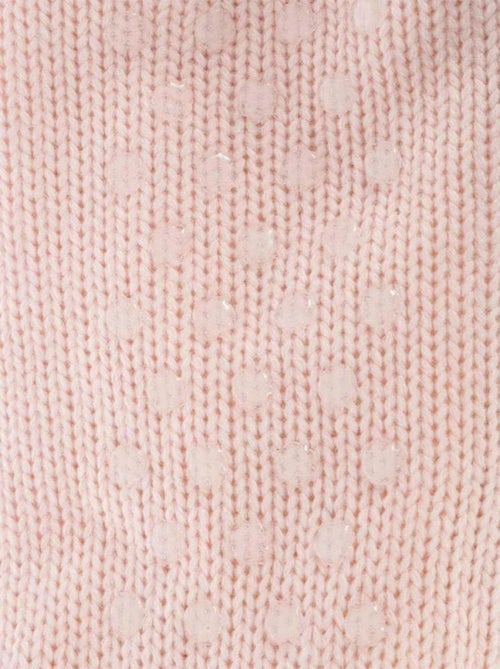 Chaussettes tricot taille unique rose - Kiabi