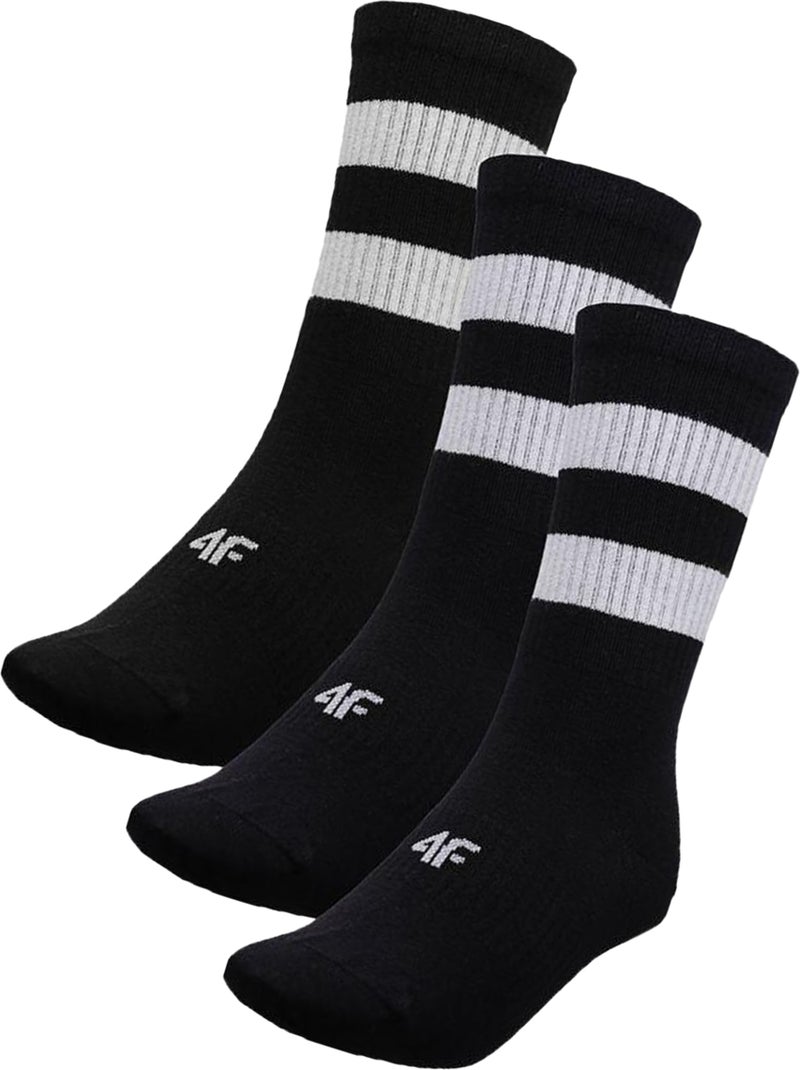 Chaussettes u206 - 4f Noir - Kiabi