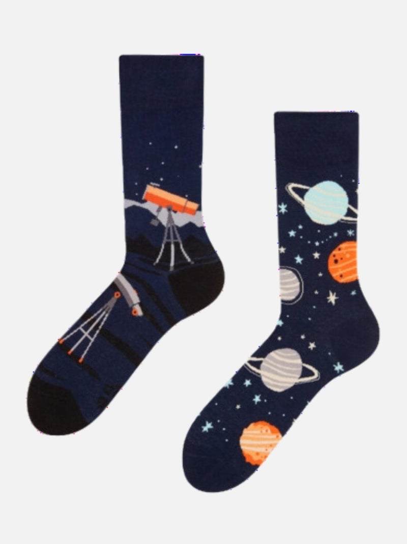 Chaussettes Univers Profond Bleu - Kiabi