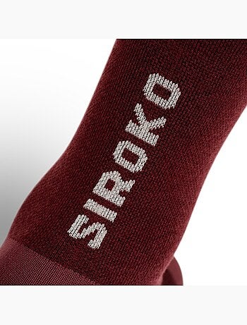 Chaussettes vélo avec laine mérinos cyclisme homme et femme srx aravis