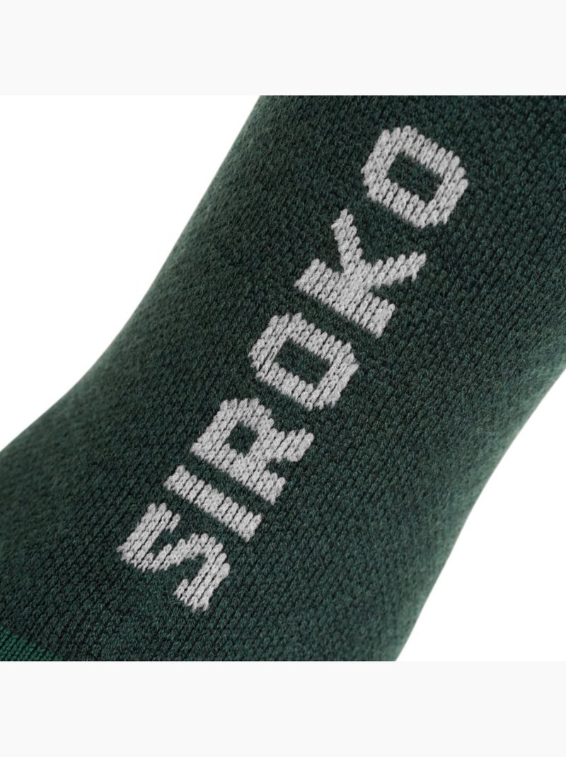 Chaussettes vélo avec laine mérinos cyclisme homme et femme srx arbor Vert - Kiabi