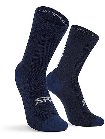 Chaussettes vélo avec laine mérinos cyclisme homme et femme srx arctic