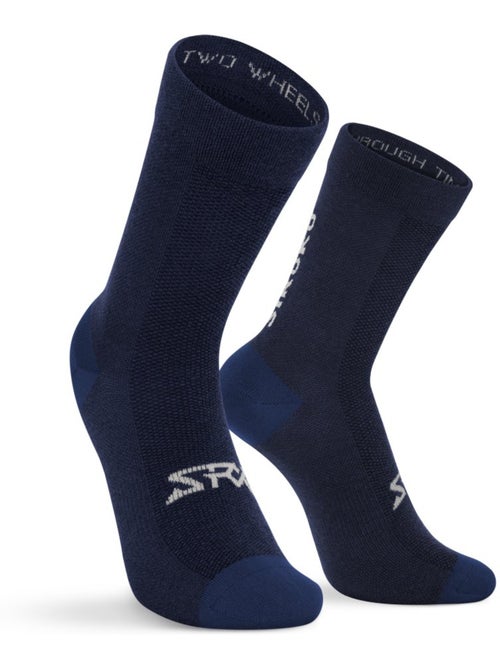 Chaussettes vélo avec laine mérinos cyclisme homme et femme srx arctic - Kiabi Chaussettes vélo avec laine mérinos cyclisme homme et femme srx arctic - Kiabi