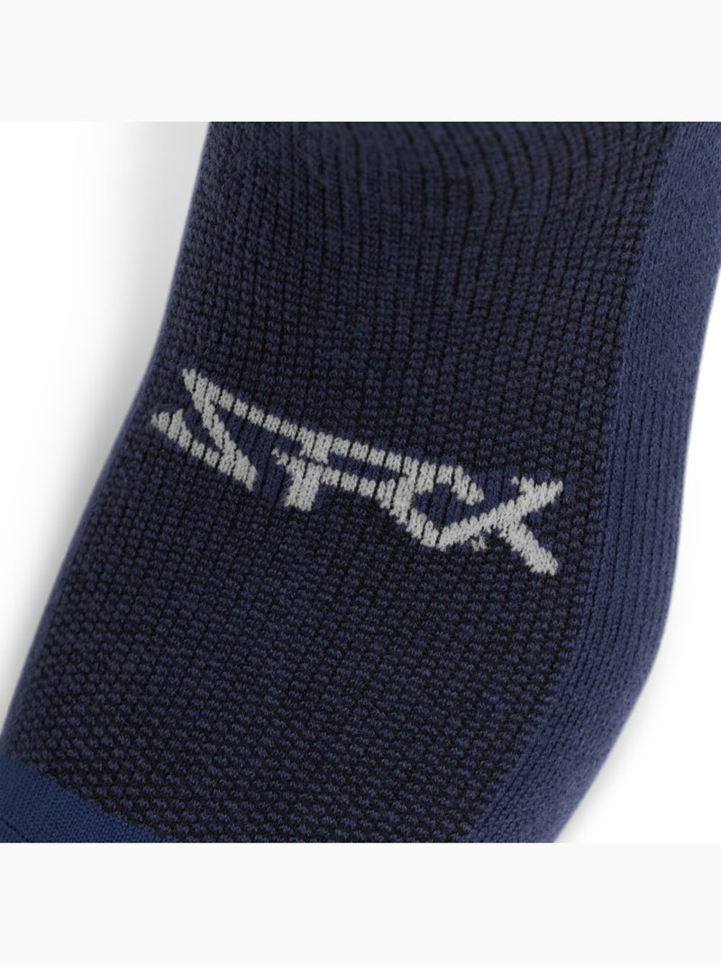 Chaussettes vélo avec laine mérinos cyclisme homme et femme srx arctic Bleu - Kiabi
