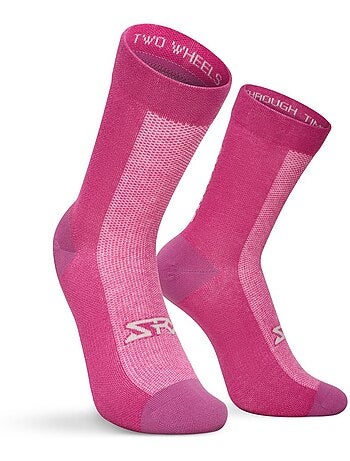 Chaussettes vélo avec laine mérinos cyclisme homme et femme srx sella