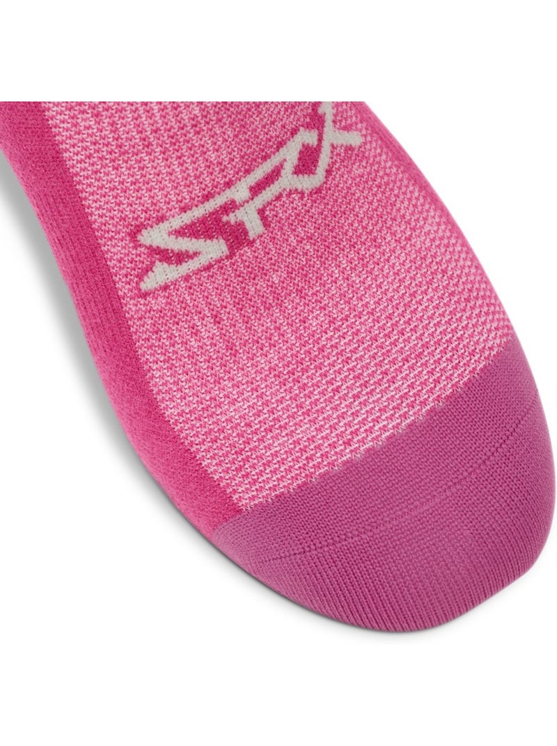 Chaussettes vélo avec laine mérinos cyclisme homme et femme srx sella Rose - Kiabi