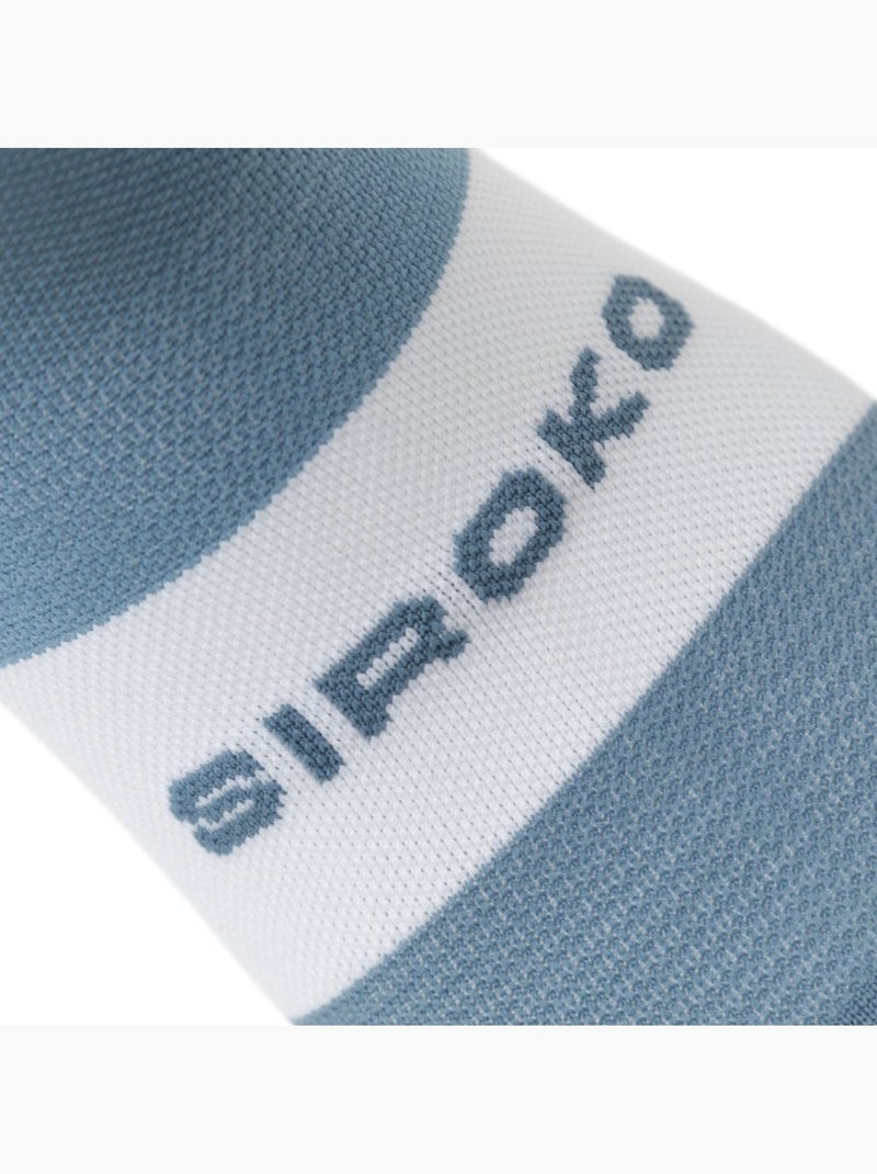 Chaussettes vélo cyclisme homme et femme s1 Bleu - Kiabi