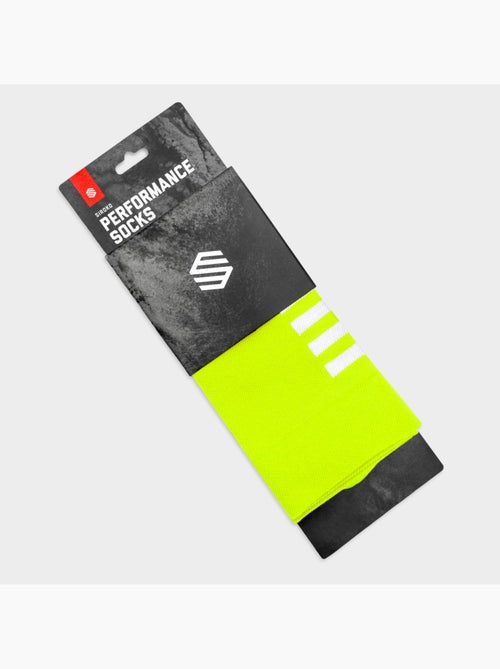 Chaussettes vélo cyclisme homme et femme s1 fluor montseny - Kiabi Chaussettes vélo cyclisme homme et femme s1 fluor montseny - Kiabi