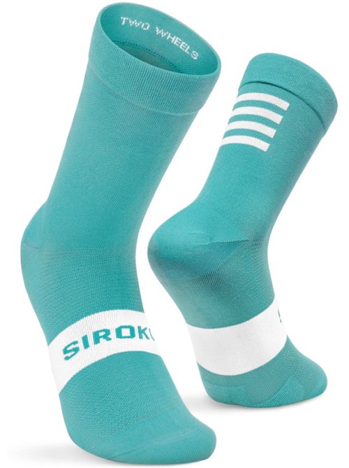 Chaussettes vélo cyclisme homme et femme s1  trollstigen - Kiabi