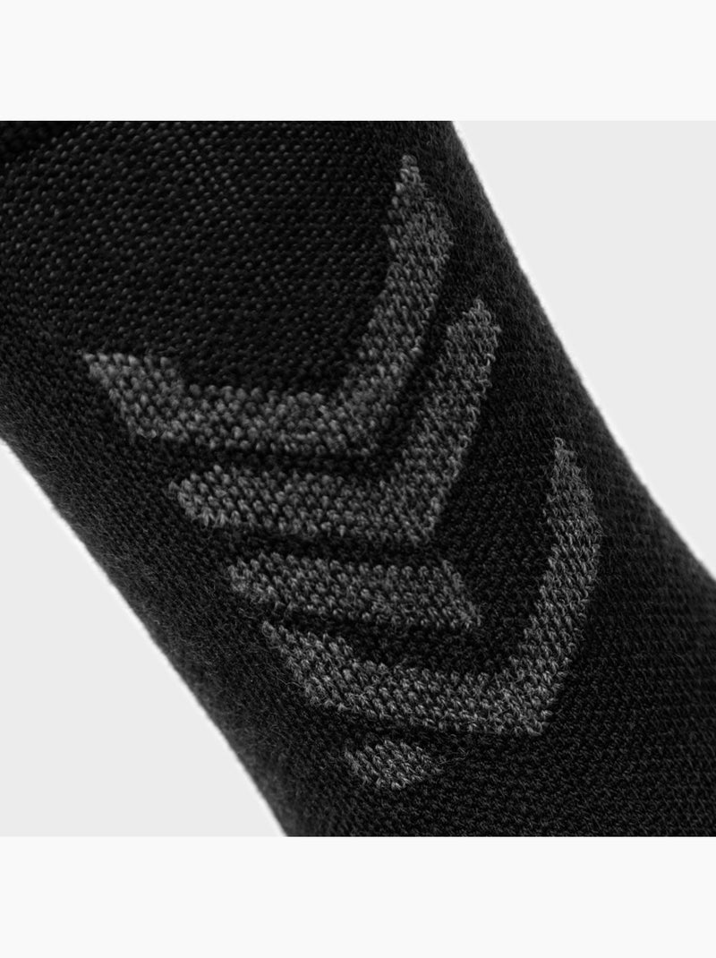 Chaussettes vélo d'hiver cyclisme homme et femme dw fjord Noir - Kiabi