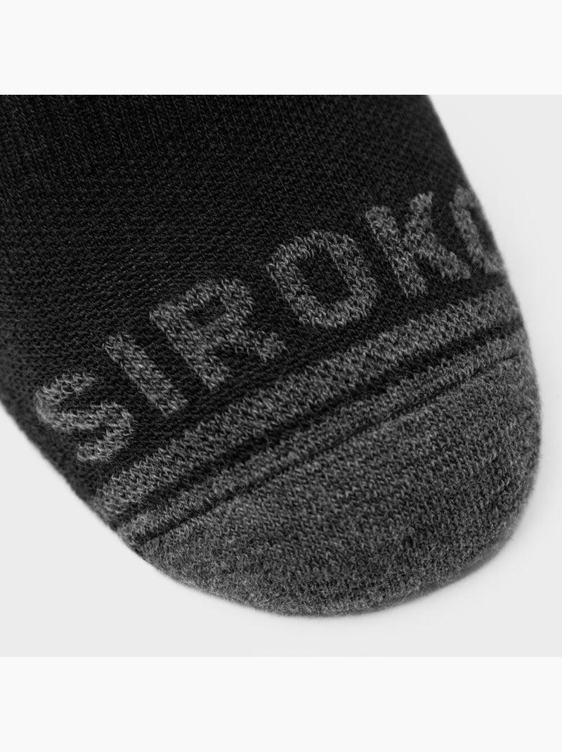 Chaussettes vélo d'hiver cyclisme homme et femme dw fjord Noir - Kiabi