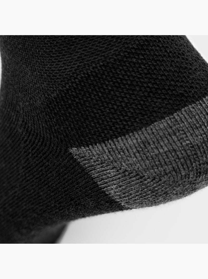 Chaussettes vélo d'hiver cyclisme homme et femme dw fjord Noir - Kiabi