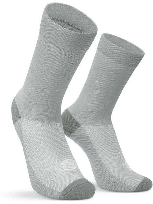 Chaussettes vélo d’hiver mi-mollet homme et femme s3 gray - Kiabi Chaussettes vélo d’hiver mi-mollet homme et femme s3 gray - Kiabi