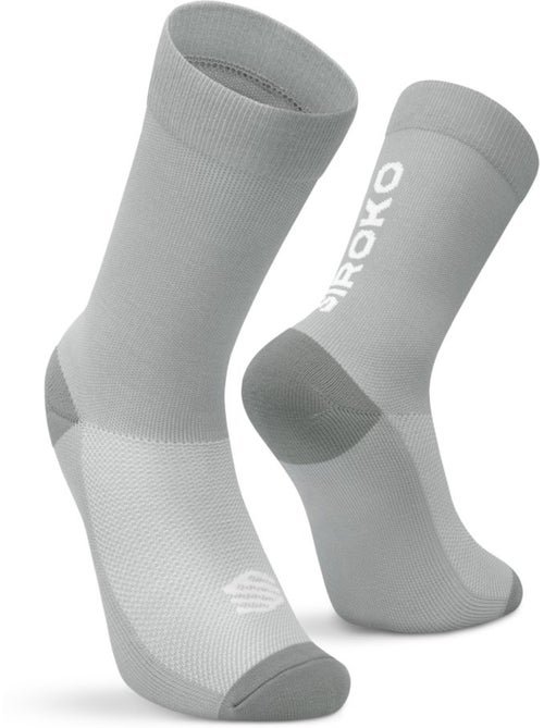 Chaussettes vélo d’hiver mi-mollet homme et femme s3 gray - Kiabi Chaussettes vélo d’hiver mi-mollet homme et femme s3 gray - Kiabi
