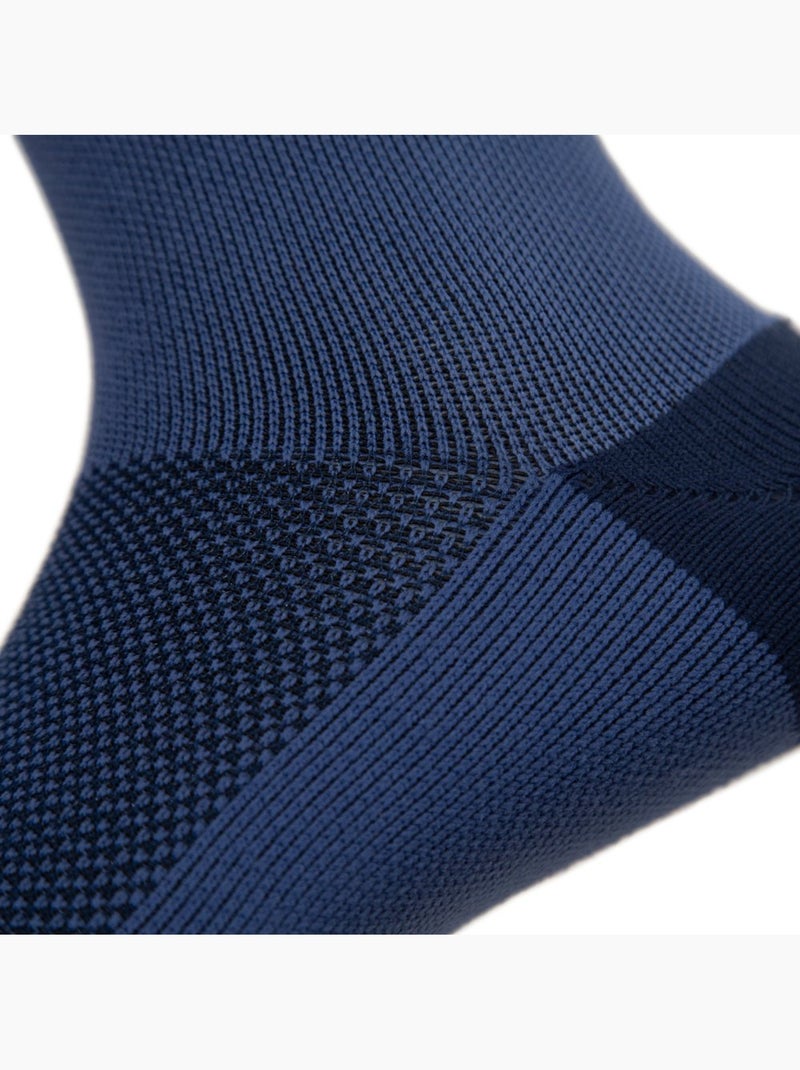 Chaussettes vélo d’hiver mi-mollet homme et femme s3 Violet - Kiabi