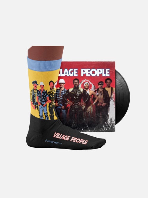 Chaussettes Village People, Macho Man - Kiabi