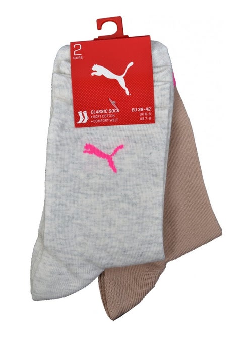 Chaussettes Ville Urbain PUMA Socks CLASSIC - Pack de 2 - Kiabi
