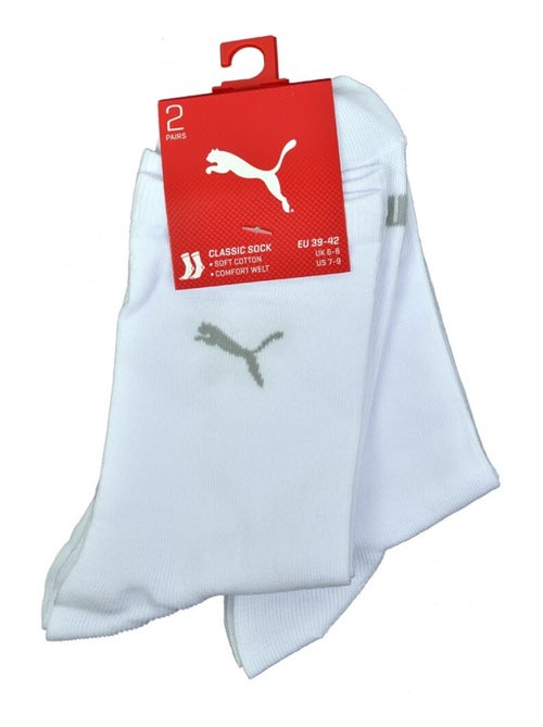 Chaussettes Ville Urbain PUMA Socks CLASSIC - Pack de 2 - Kiabi