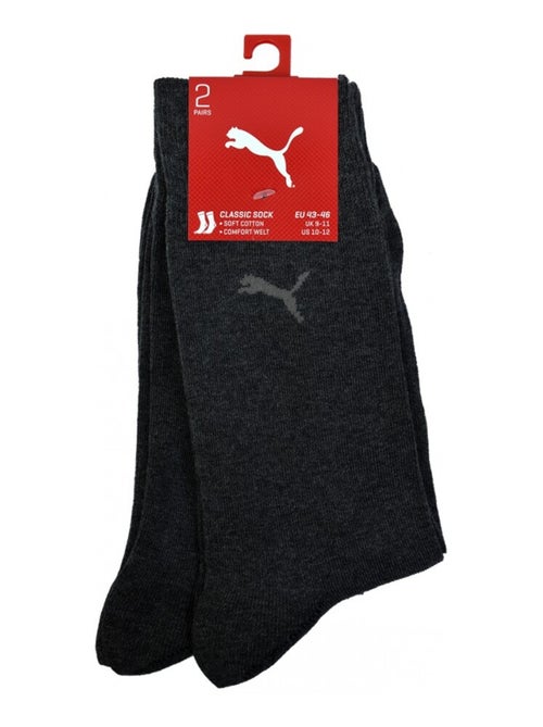 Chaussettes Ville Urbain PUMA Socks CLASSIC - Pack de 2 - Kiabi
