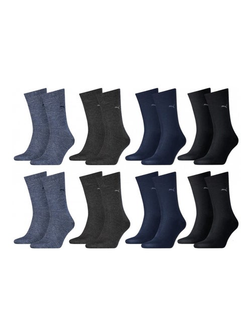 Chaussettes Ville Urbain PUMA Socks CLASSIC - Pack de 8 - Kiabi