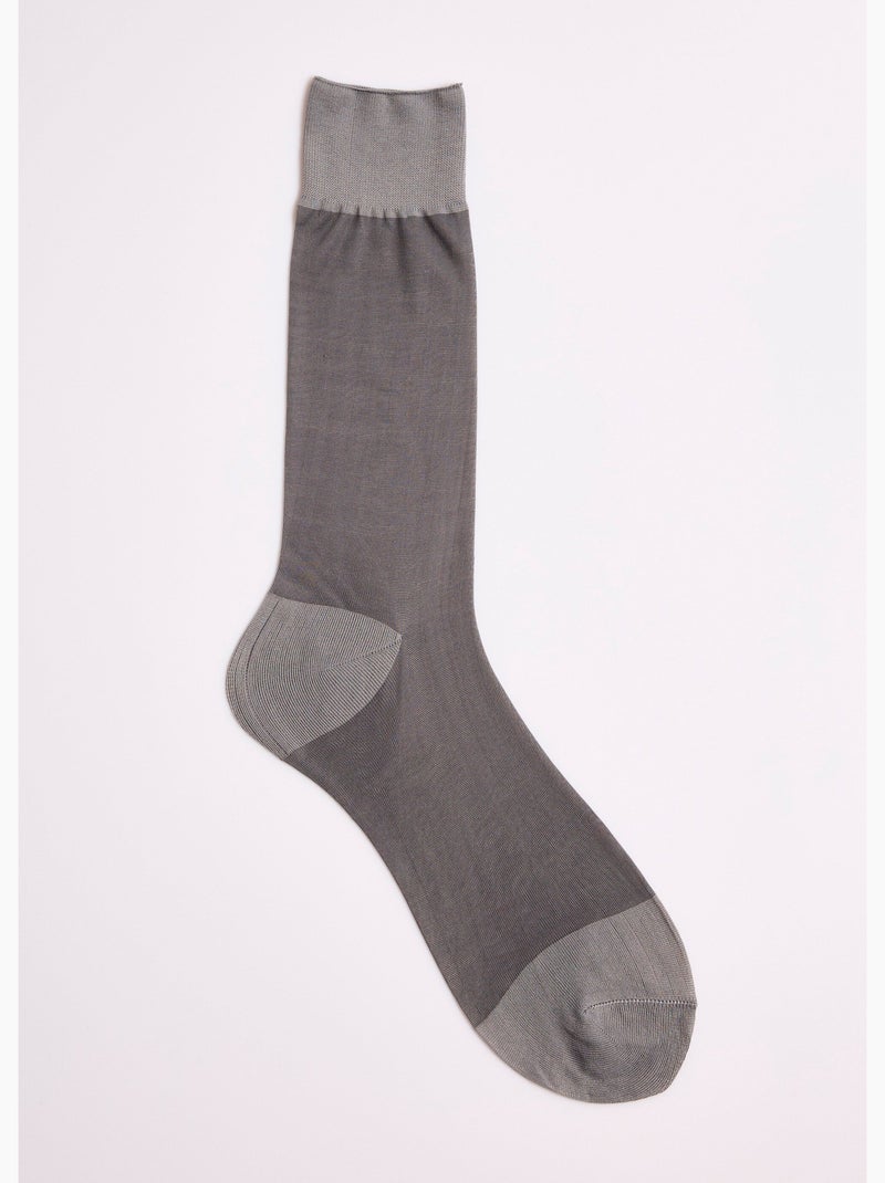 Chaussettes voile unies - AFIBEL Gris - Kiabi